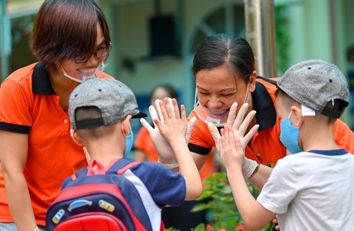 Trẻ mầm non ở Hà Nội trở lại trường từ 13.4